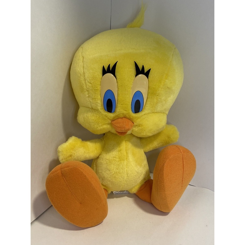 LOONEY TUNES TWEETY BIRD WARNER BROS Six Flags PLUSH STUFF ANIMALS LARGE 1997